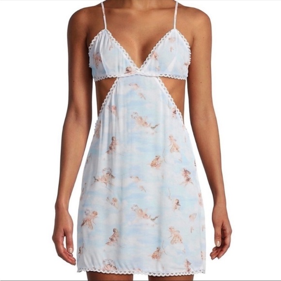 Weworewhat Angels Cut Out Dress M - Picture 1 of 4